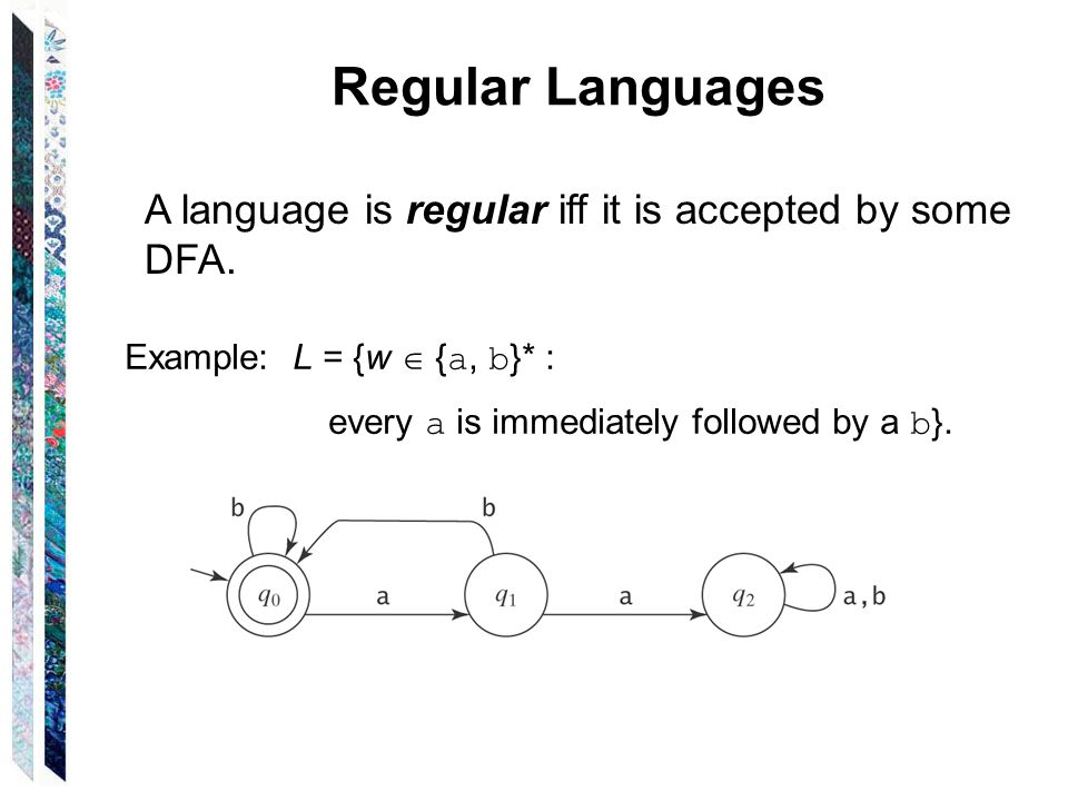 Properties Of Regular Languages Ppt Download