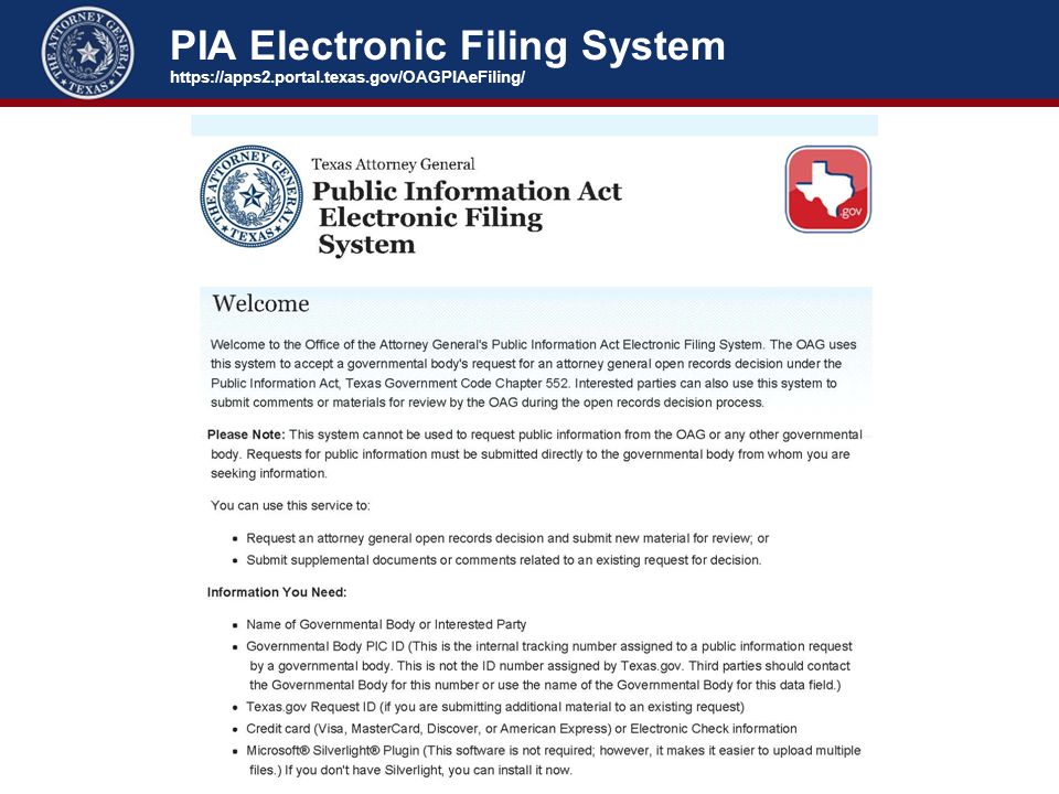 Texas Public Information Act An Overview Sean Nottingham Open Records Division Views Expressed Are Those Of The Presenter Do Not Constitute Legal Ppt Download