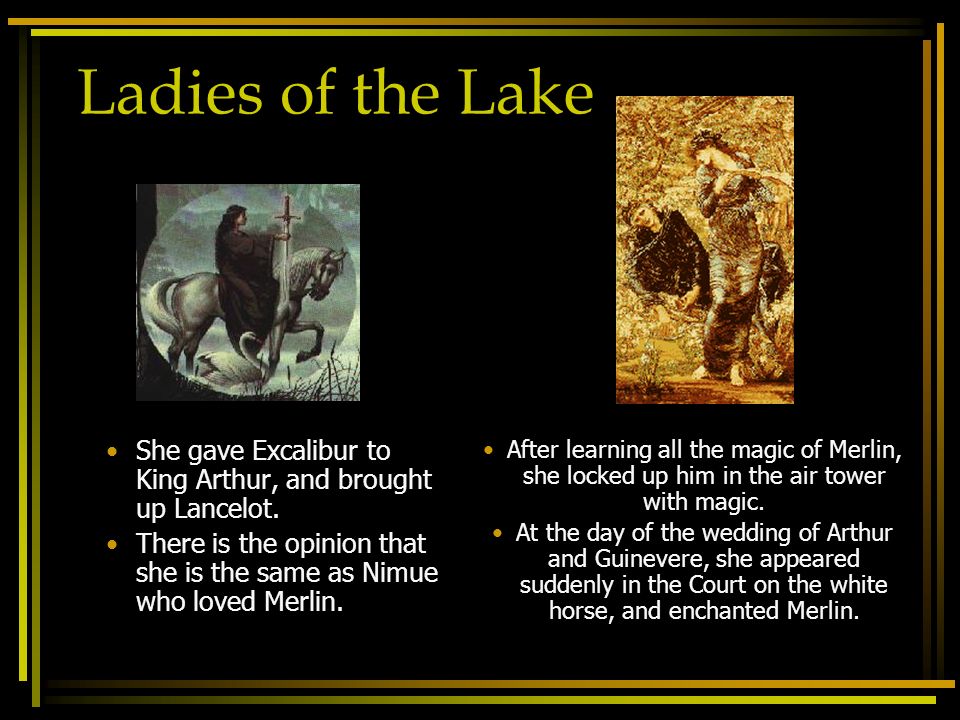 Arthurian Legends An Introduction to the Characters and the Legends