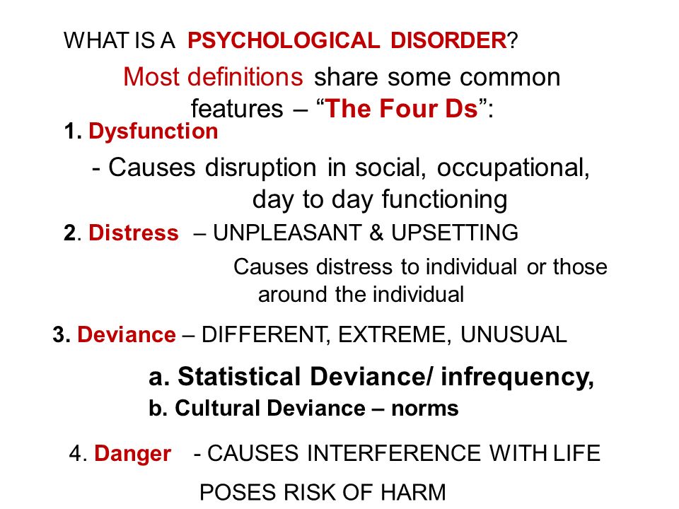 What Is Psychological Abnormality? - ppt video online download