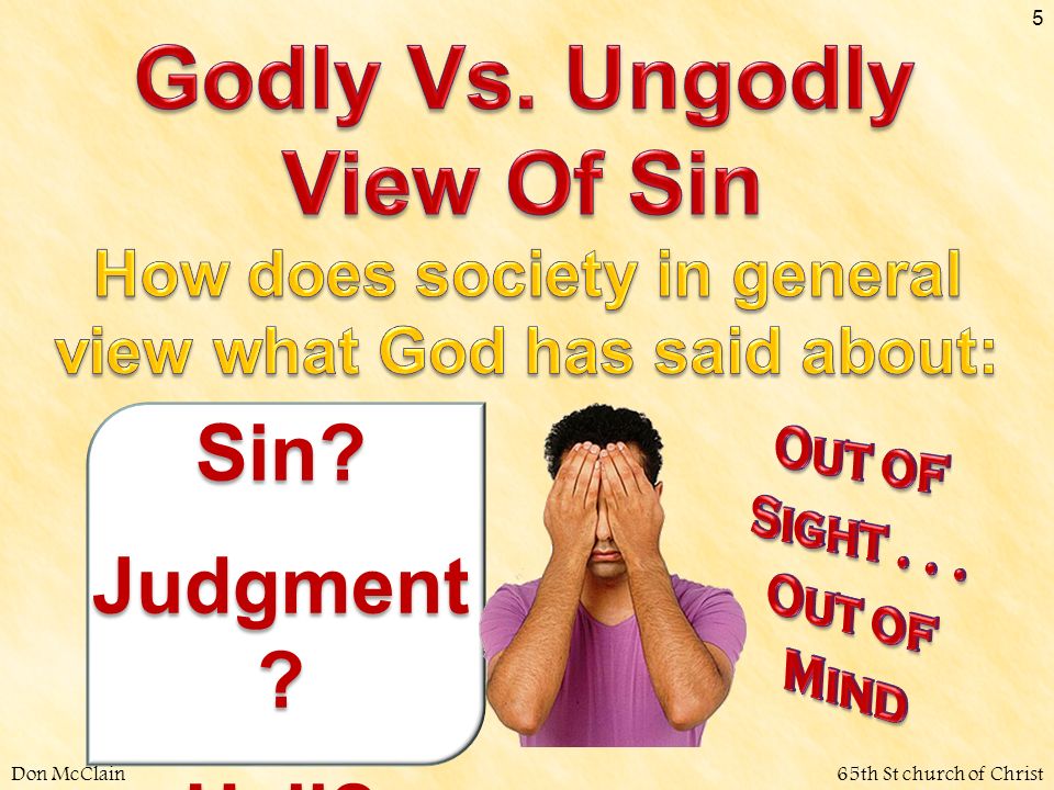 Godly Vs. Ungodly View Of - ppt download