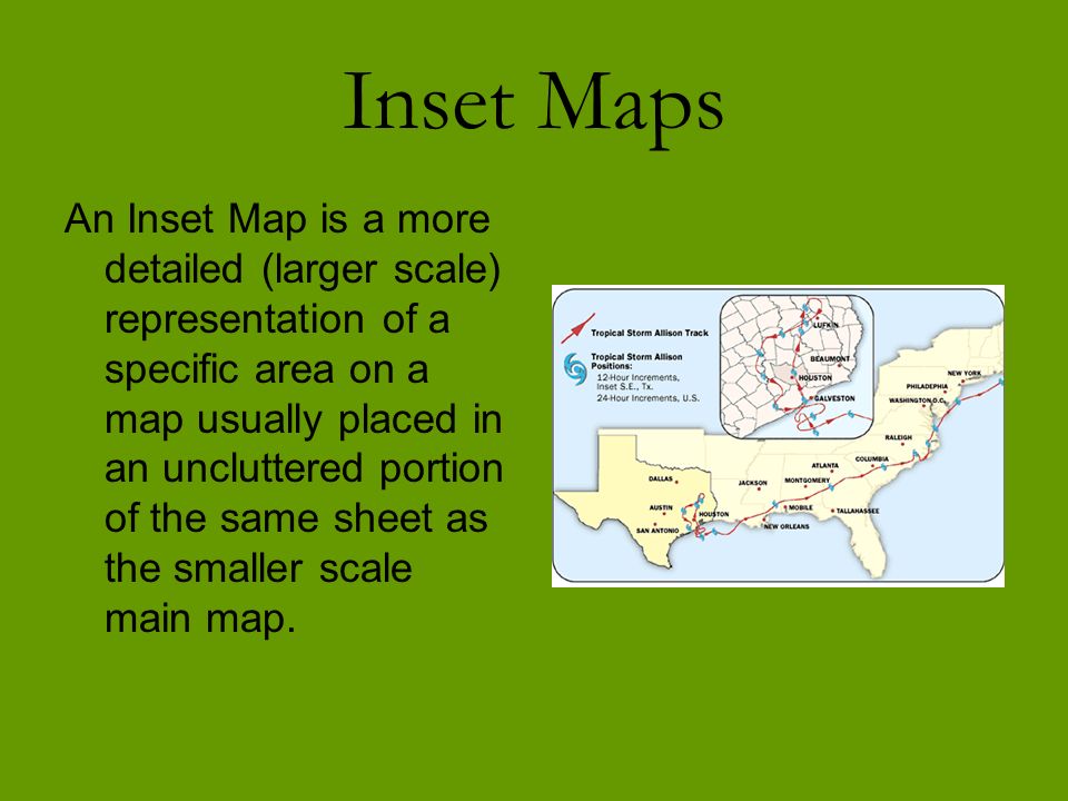 Parts of a Map. - ppt download