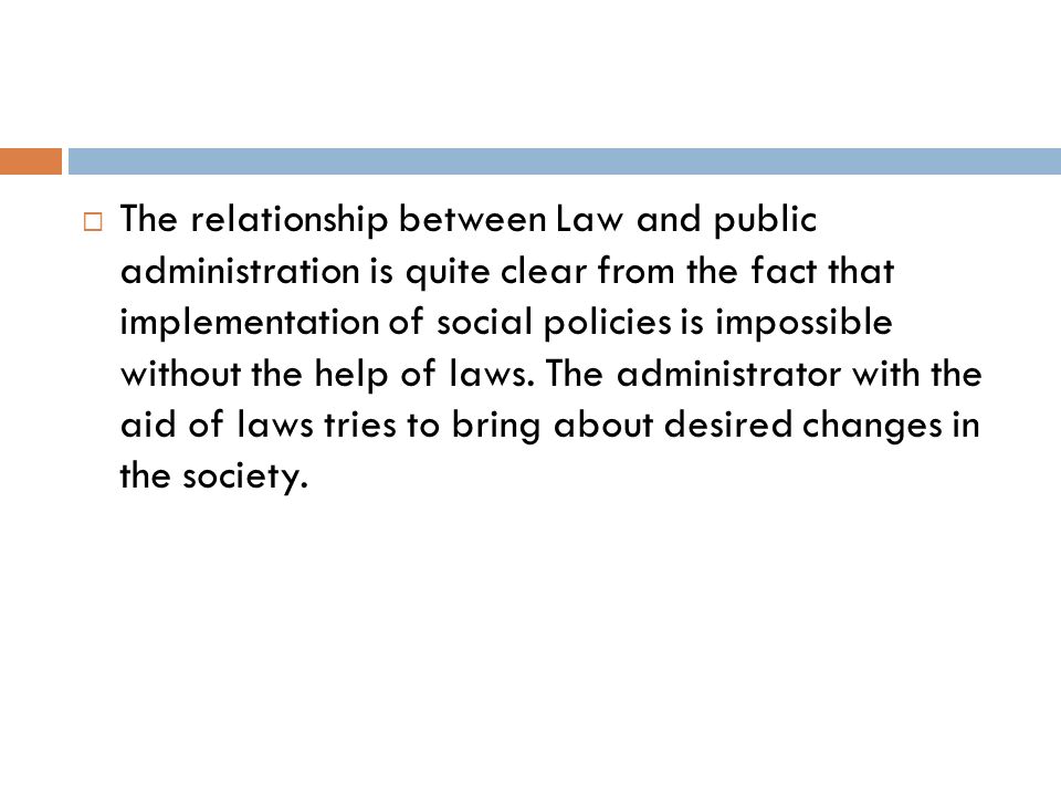 relationship between public administration and psychology