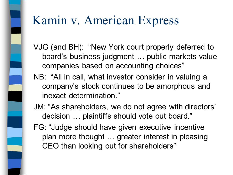 Kamin v. American Express - ppt video online download