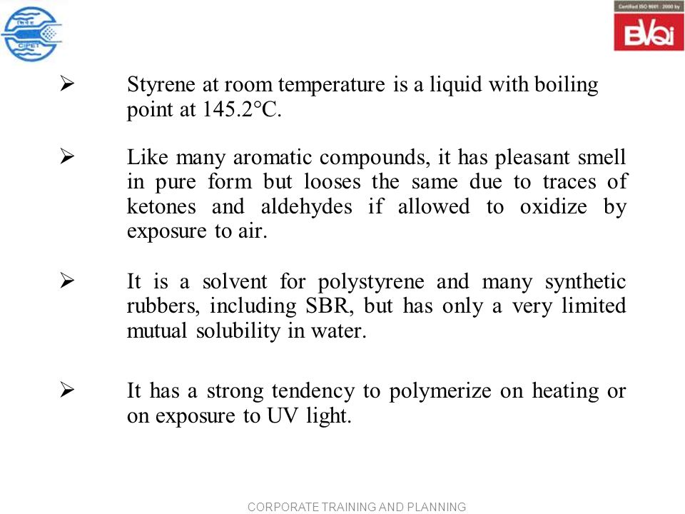 Styrene Based Polymers (Styrenics) - ppt download