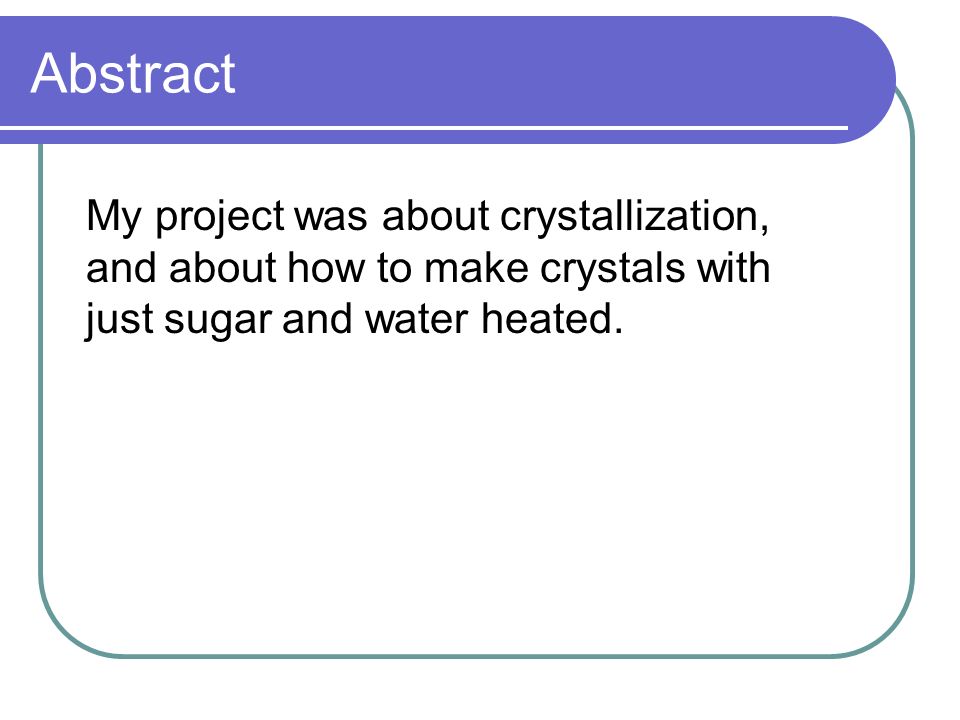 Crystal Garden Ppt Download