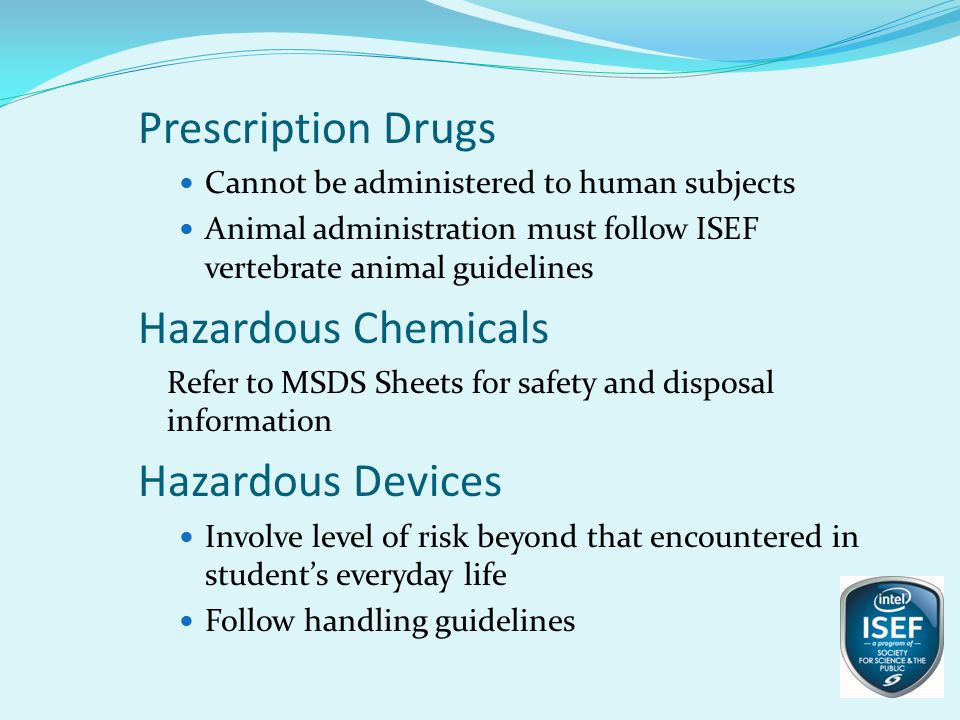 Prescription Drugs Hazardous Chemicals Hazardous Devices