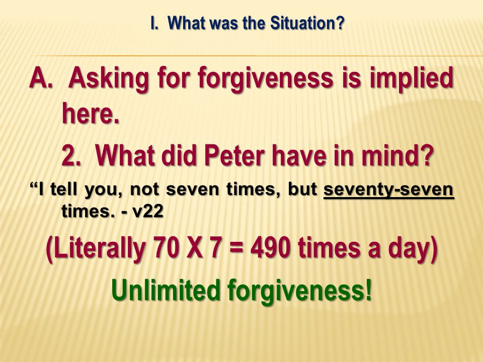 forgive 490 times