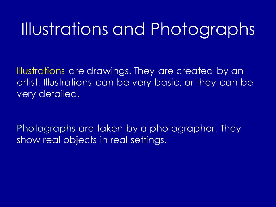 Illustrations and Photographs