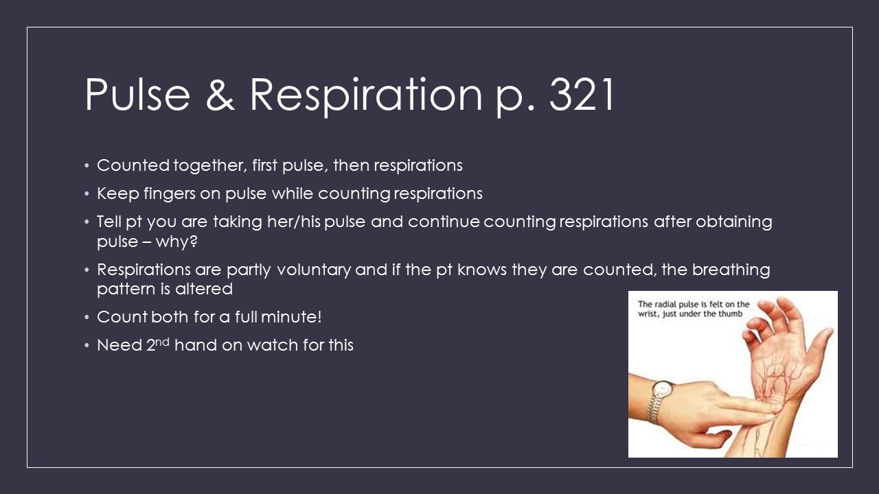 Pulse Respiration Unit Iii Ch Ppt Download