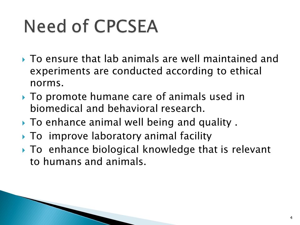 CPCSEA GUIDELINES FOR LABORATORY ANIMAL FACILITY - ppt video online download