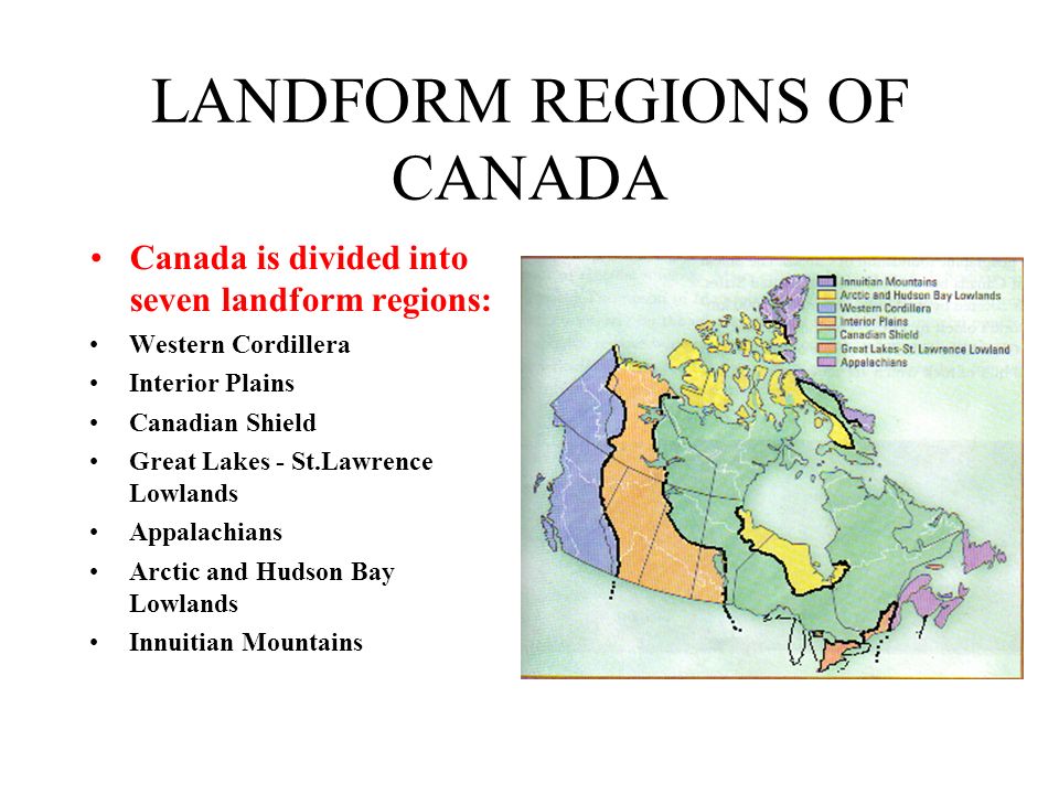 Landform Regions Of Canada Ppt Video Online Download