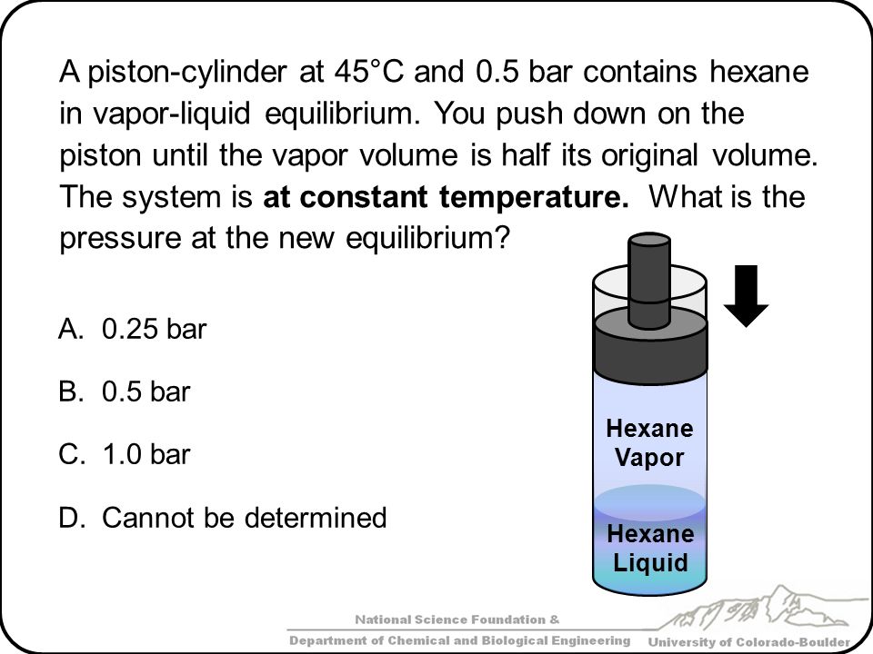 A piston containing $25.0 \mathrm{dm}^{3}$ of gas at $45^{\c