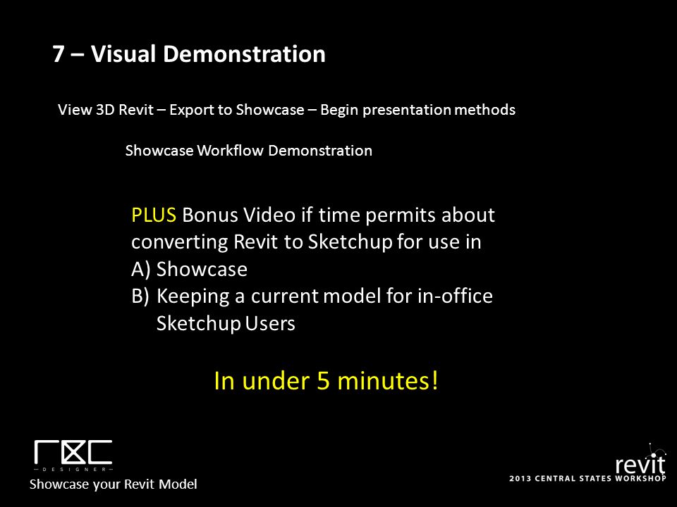 In under 5 minutes! 7 – Visual Demonstration