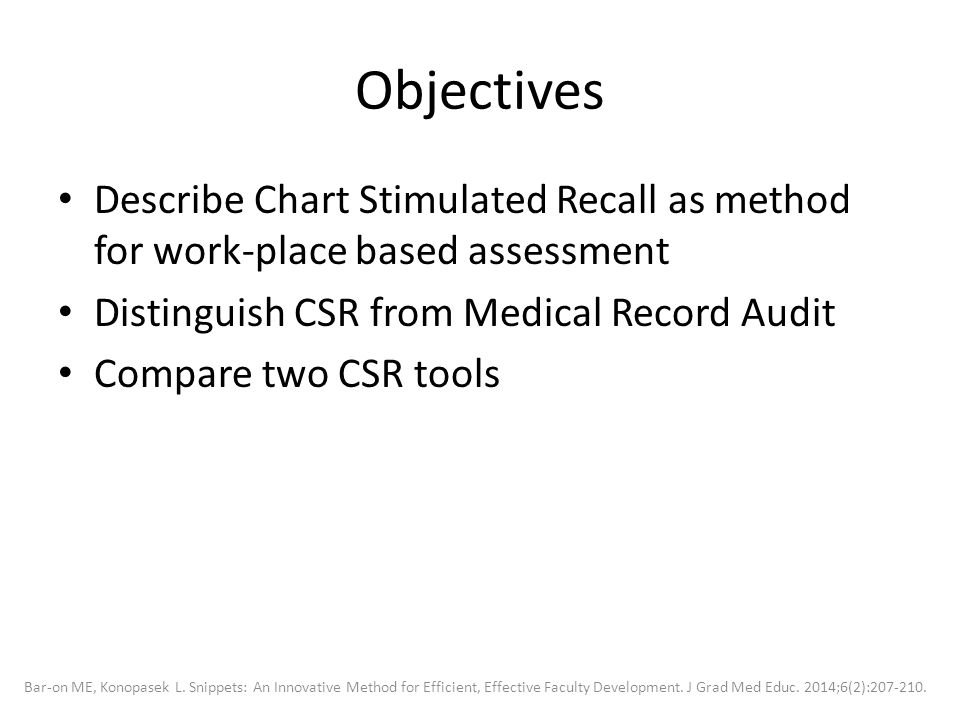 Medical Record Chart Audit Tool