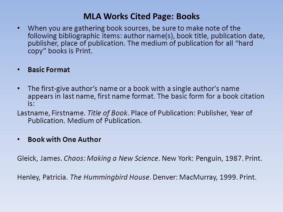 Mla Workshop Gibaldi Joseph Mla Handbook For Writers Ppt Download