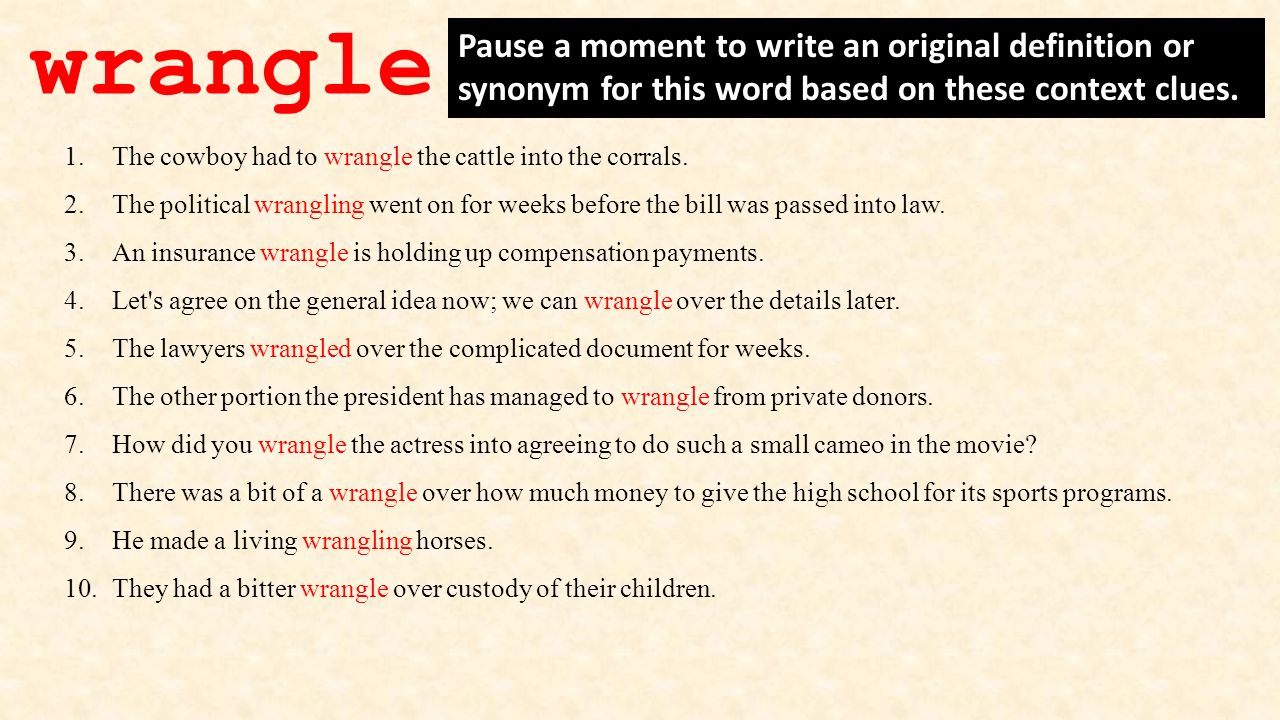Top 55+ imagen wrangle definition Abzlocal.mx