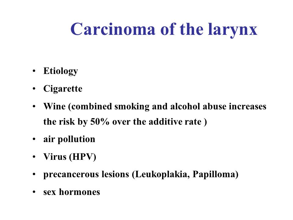 laryngeal papilloma ppt
