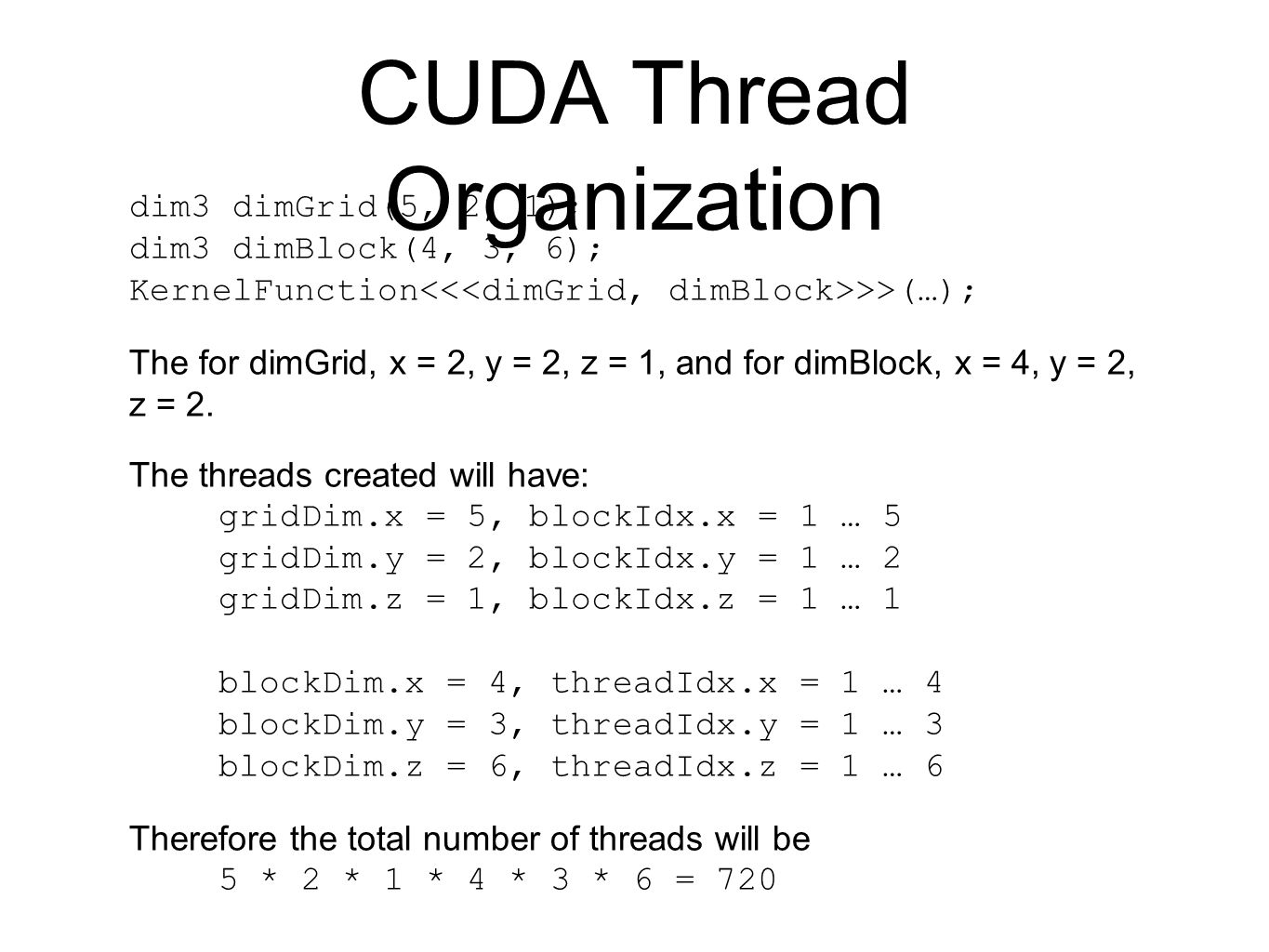 dim3 cuda