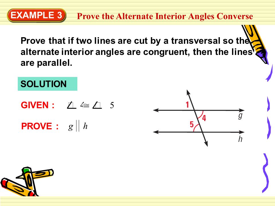 Proving Lines Parallel Ppt Video Online Download