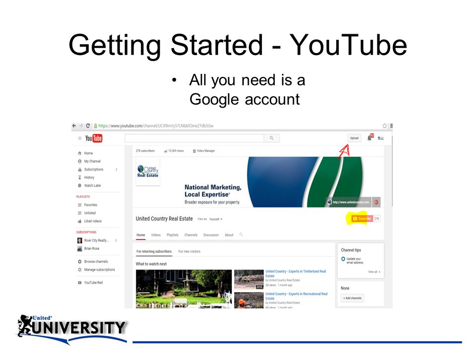Getting Started - YouTube