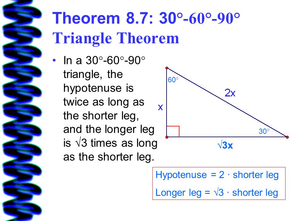 8 2 Special Right Triangles Ppt Video Online Download