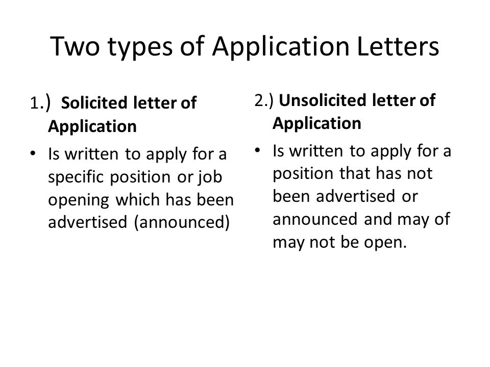 What Are The 3 Types Of Cover Letters Topmost Photos Popular