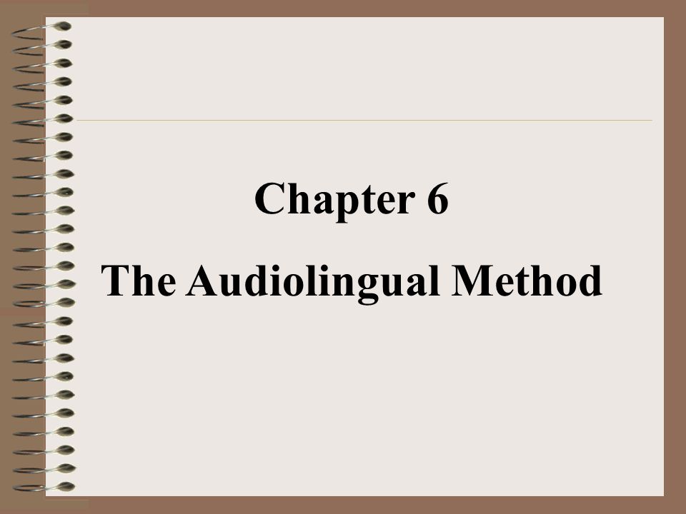 The Audiolingual Method - ppt video online download