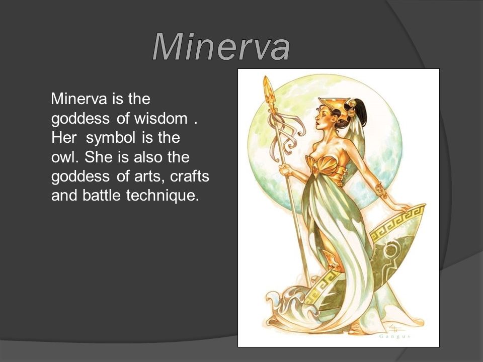 Minerva Goddess Symbol
