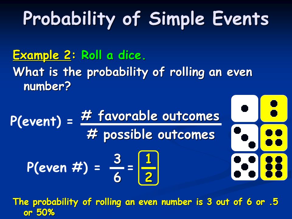 Probability of Simple Events - ppt download