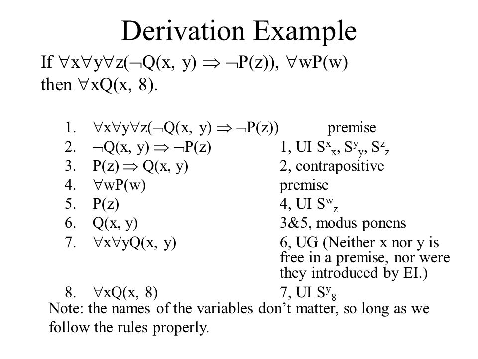 Proofs In Predicate Calculus Ppt Video Online Download