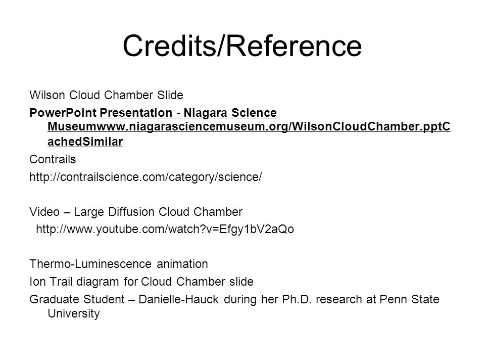 Cloud Chamber Intro Aha Moments……. Wilson, Charles Thomas - ppt video  online download