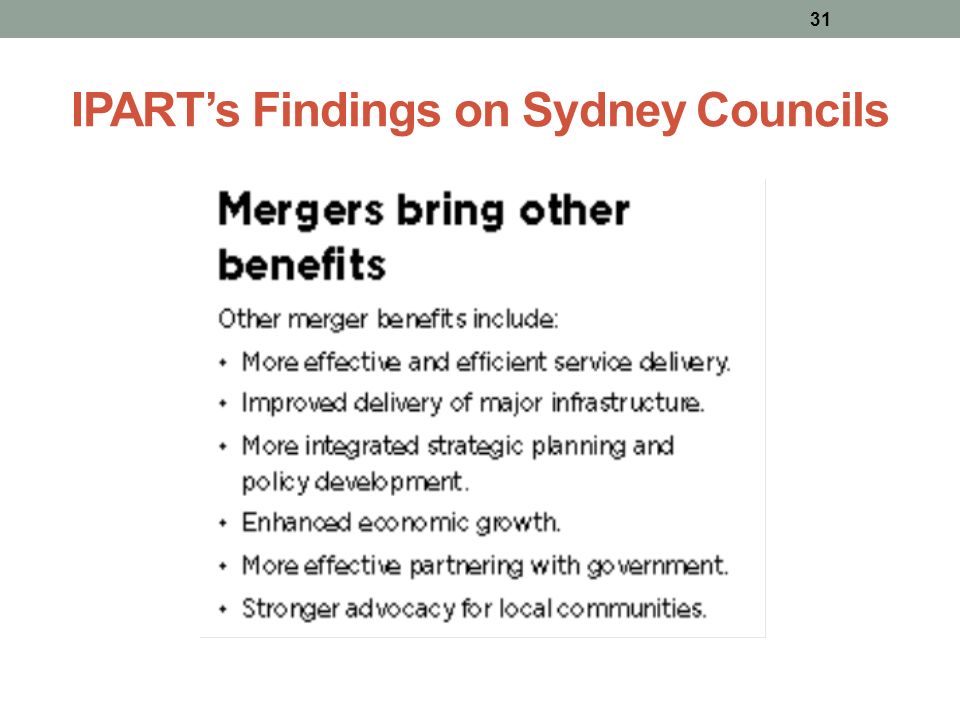 IPART’s Findings on Sydney Councils