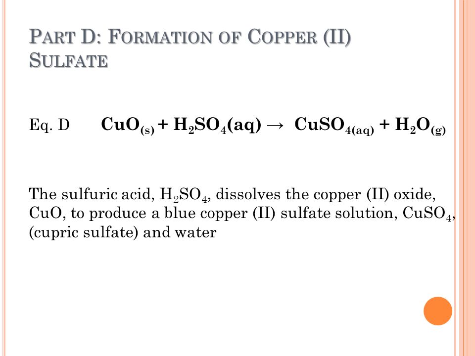 Copper ii oxide