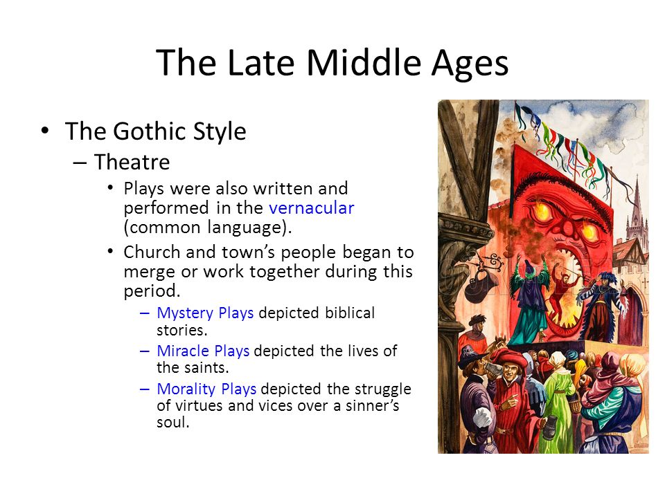gothic virtues and vices list