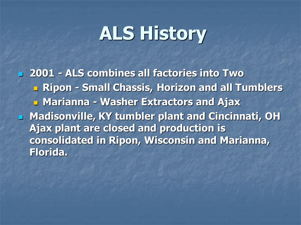 Alliance Laundry Systems Ppt Video Online Download