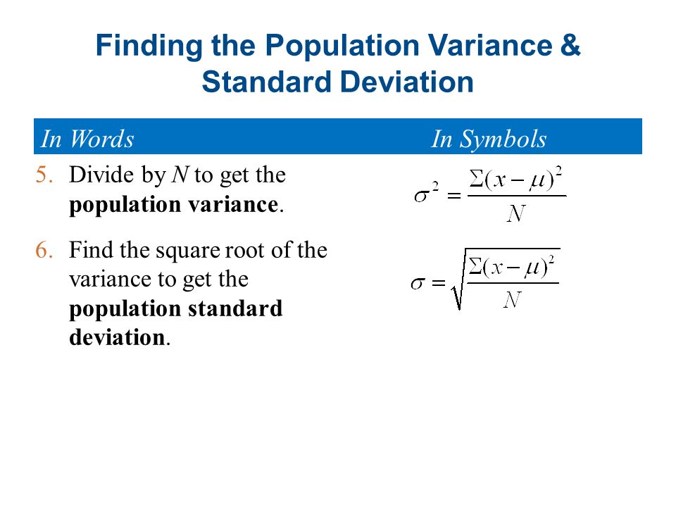 Section 3 2 Measures Of Variation Ppt Download