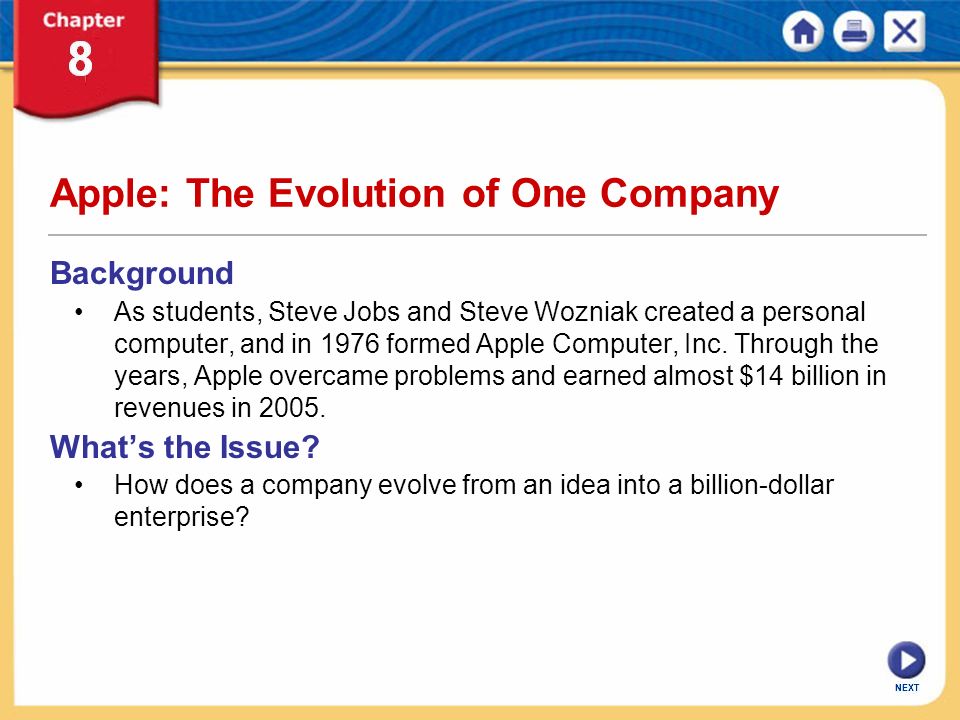 Apple: The Evolution of One Company