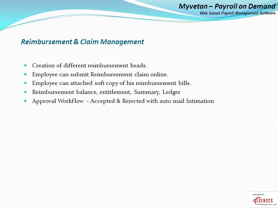 Reimbursement & Claim Management