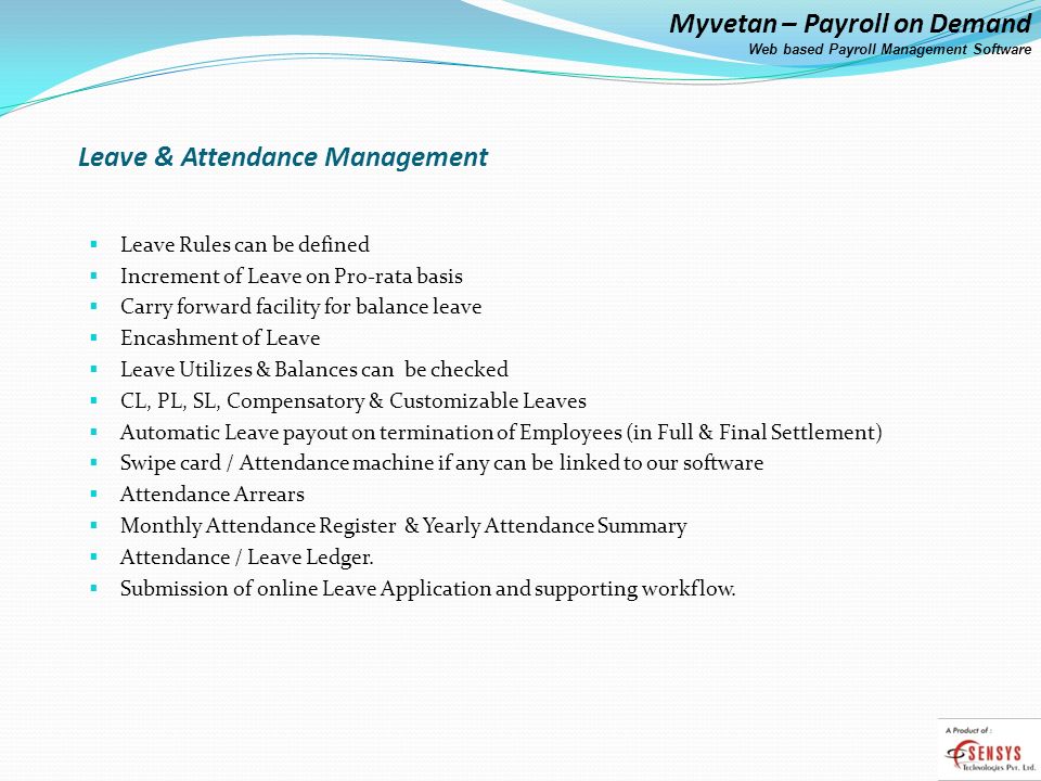 Leave & Attendance Management