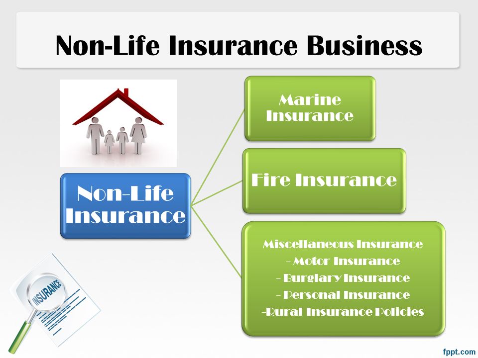 What is insurance and non insurance?