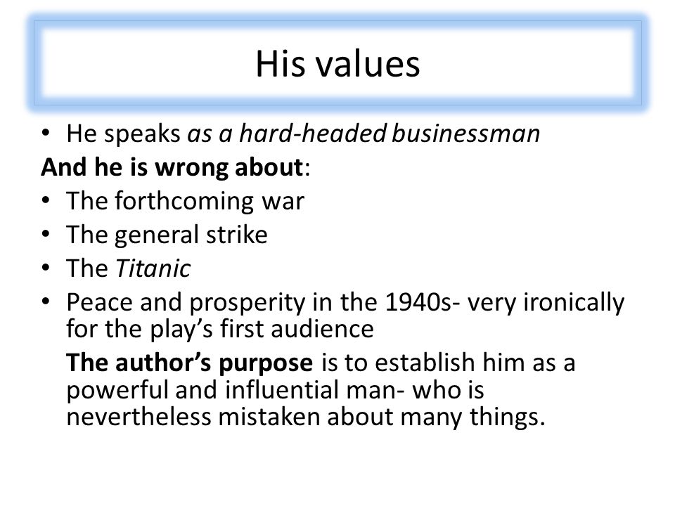A Closer Look At Mr Birling Ppt Download A Closer Look At Mr Birling Ppt Download