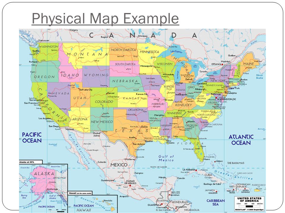 What Is An Example Of A Physical Map The Purpose Of A Map Is….. - Ppt Video Online Download