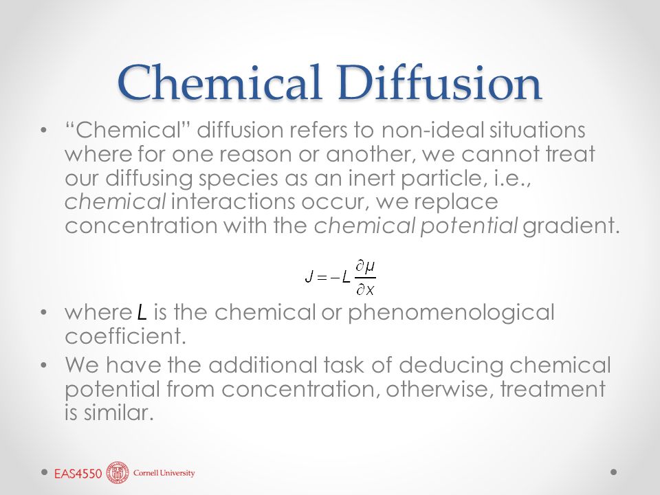 Diffusion (continued) - ppt video online download
