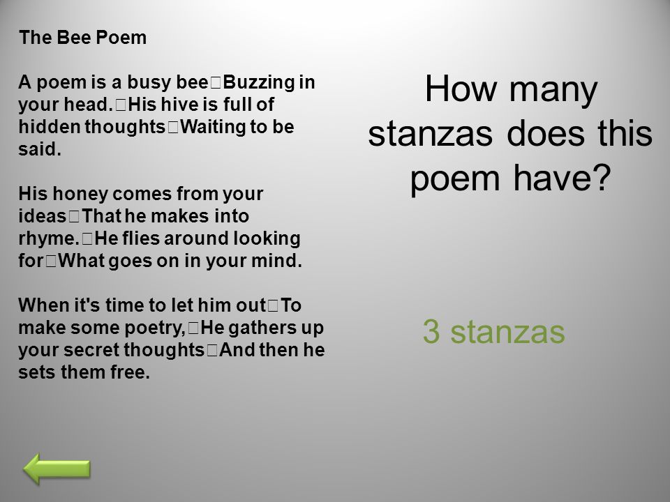 How many stanzas does this poem have