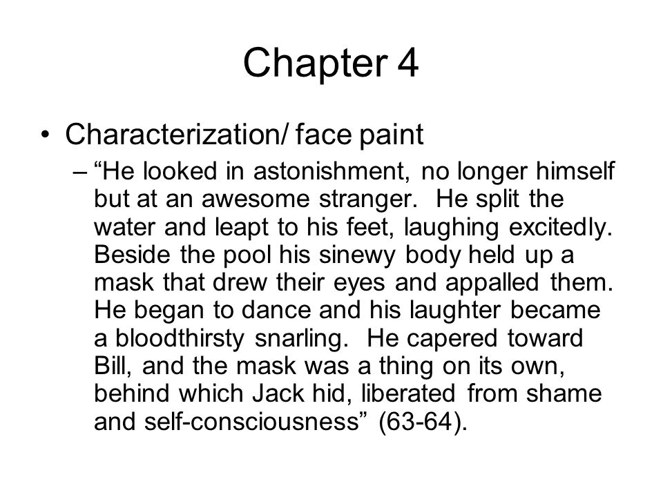 The Lord Of The Flies Chapters Ppt Download