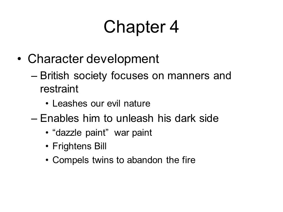 The Lord Of The Flies Chapters Ppt Download