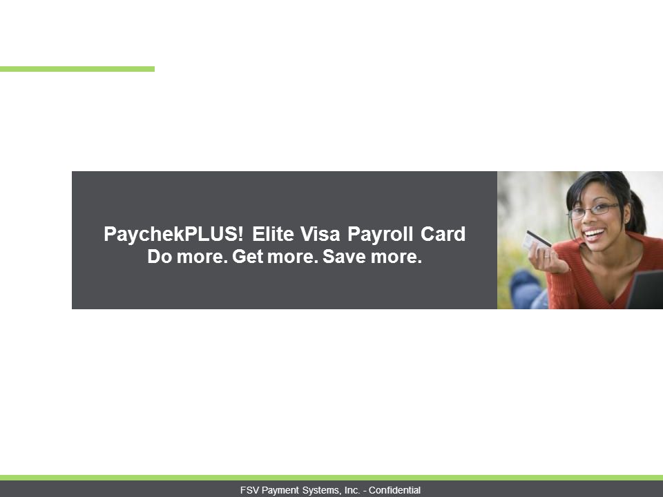 plus pay elite visa card pay check