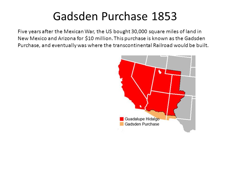 pic Gadsden Purchase Definition name 2 powers that are reserved for the