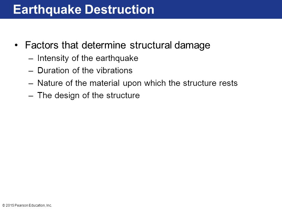 Earthquake Destruction